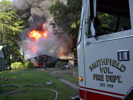 Structure Fire - 14000 Block of Day's Point Rd