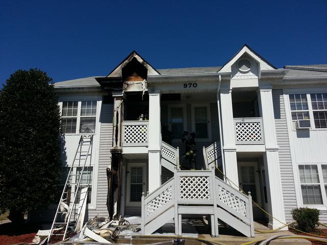 " STRUCTURE FIRE "  982 John Rolfe Drive. 3/22/13