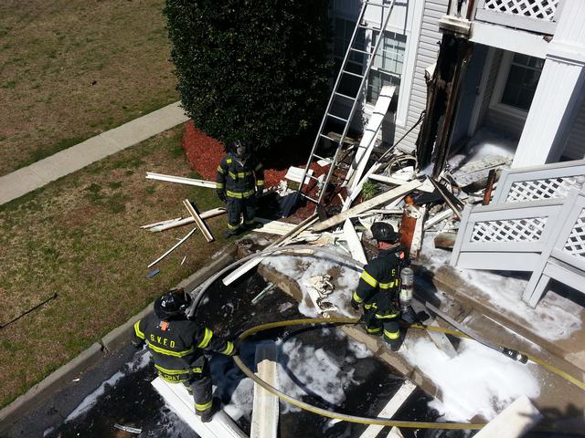 " STRUCTURE FIRE" 982 John Rolfe Drive 3/22/13