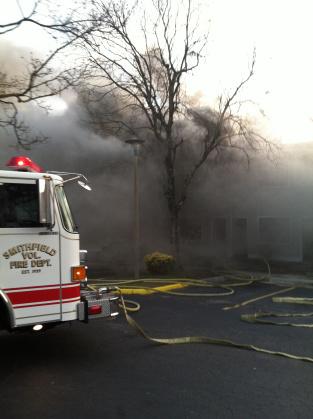 "Structure Fire" 747 Wrenn Rd APT B 3/8/13