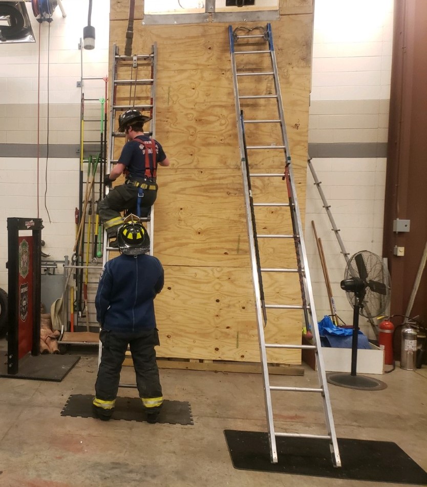 Ladder Lessons from Lt. Paiz - Smithfield Volunteer Fire Department